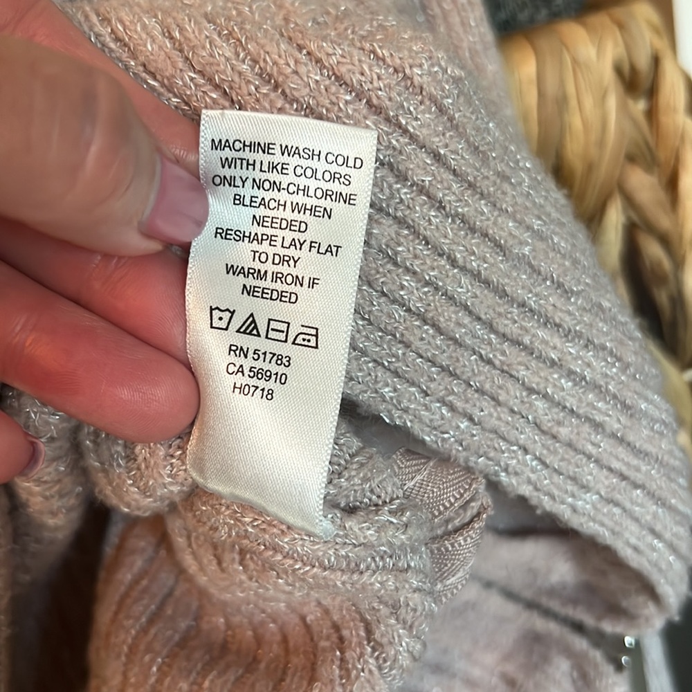 Maurice’s side zip pullover sweater sz L - Picture 6 of 6